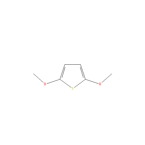 Chemical structure of 2,5-Dimethoxythiophene