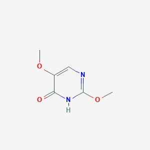 Chemical structure of 2,5-Dimethoxypyrimidin-4(3H)-one