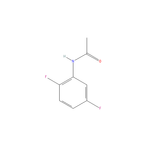 Chemical structure of 2,5-Difluoroacetanilide