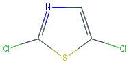 Chemical structure of 2,5-Dichlorothiazole