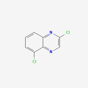 Chemical structure of 2,5-Dichloroquinoxaline