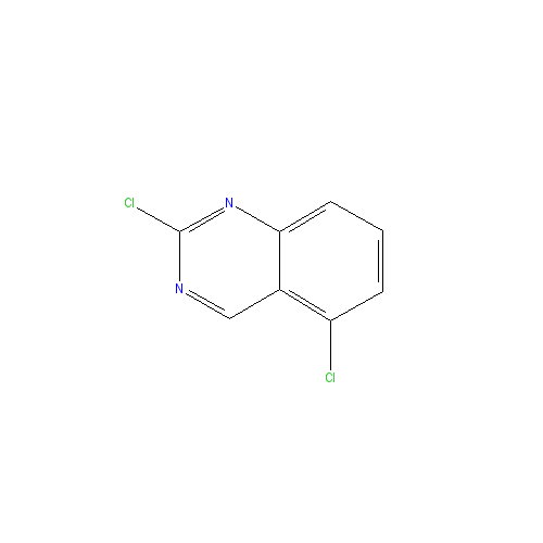 Chemical structure of 2,5-Dichloroquinazoline