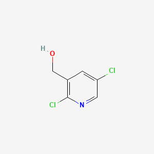 Chemical structure of 2,5-Dichloropyridine-3-methanol