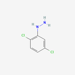 Chemical structure of 2,5-Dichlorophenylhydrazine