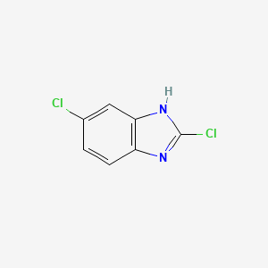 Chemical structure of 2,5-DICHLOROBENZIMIDAZOLE