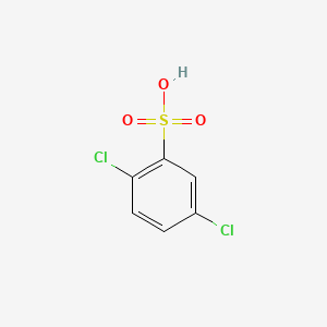 Chemical structure of 2,5-Dichlorobenzenesulfonic Acid Dihydrate
