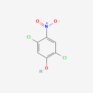 Chemical structure of 2,5-Dichloro-4-Nitrophenol