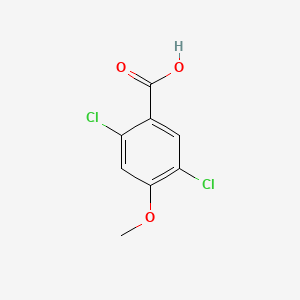 Chemical structure of 2,5-Dichloro-4-methoxybenzoic acid