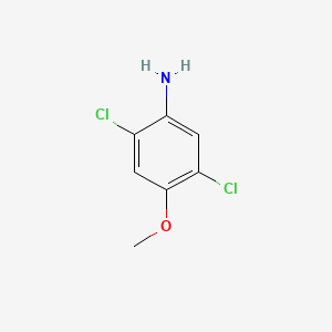 Chemical structure of 2,5-Dichloro-4-methoxyaniline