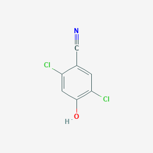 Chemical structure of 2,5-Dichloro-4-hydroxybenzonitrile