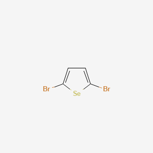 Chemical structure of 2,5-Dibromoselenophene