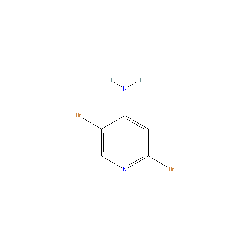Chemical structure of 2,5-Dibromopyridin-4-amine