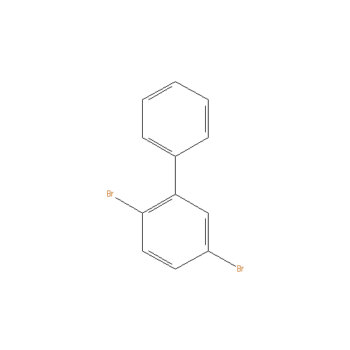 Chemical structure of 2,5-Dibromobiphenyl