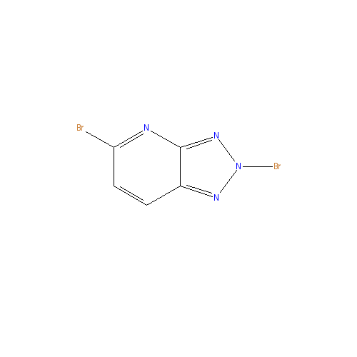 Chemical structure of 2,5-Dibromo-[1,2,4]triazolo[1,5-a]pyridine