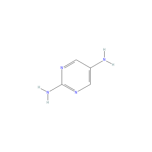 Chemical structure of 2,5-Diaminepyrimidine