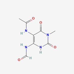 Chemical structure of 2,5-Dihydroxyterephthalohydrazide