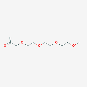 Chemical structure of Methyl-PEG3-Ald
