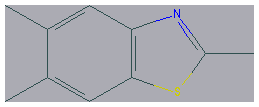 Chemical structure of 2,5,6-Trimethylbenzothiazole