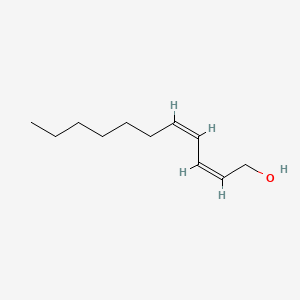 Chemical structure of 2,4-Undecadien-1-ol