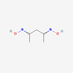 Chemical structure of 2,4-Pentanedione Dioxime