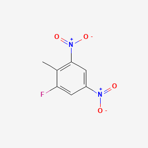Chemical structure of 2,4-Dinitro-6-fluorotoluene