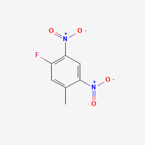Chemical structure of 2,4-Dinitro-5-fluorotoluene