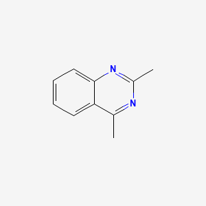 Chemical structure of 2,4-Dimethylquinazoline