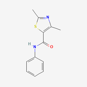 Chemical structure of Metsulfovax
