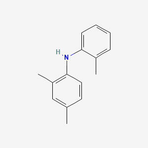 Chemical structure of 2,4-Dimethyl-N-(o-tolyl)aniline