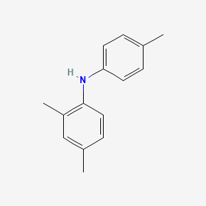 Chemical structure of 2,4-dimethyl-N-(4-methylphenyl)aniline