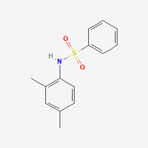 Chemical structure of 2',4'-DIMETHYLBENZENESULFONANILIDE