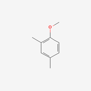 Chemical structure of 2,4-Dimethylanisole