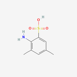 Chemical structure of 2,4-Dimethylaniline-6-sulfonic acid