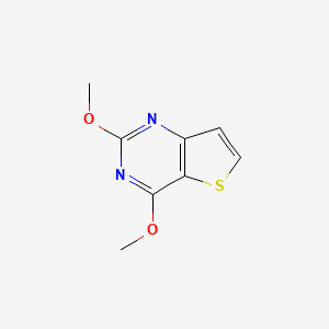 Chemical structure of 2,4-Dimethoxythieno[3,2-d]pyrimidine