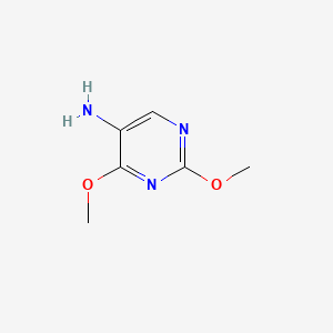 Chemical structure of 2,4-Dimethoxypyrimidin-5-amine
