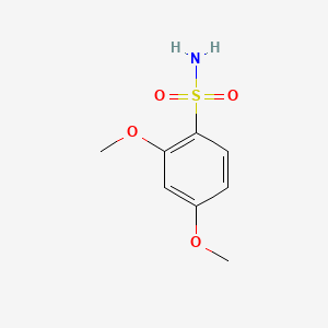 Chemical structure of 2,4-Dimethoxybenzenesulfonamide