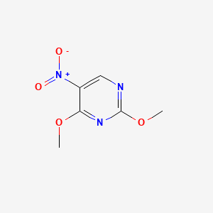 Chemical structure of 2,4-Dimethoxy-5-nitropyrimidine