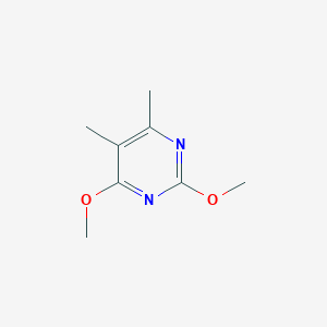 Chemical structure of 2,4-Dimethoxy-5,6-dimethylpyrimidine