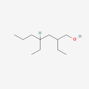 Chemical structure of 2,4-diethylheptan-1-ol
