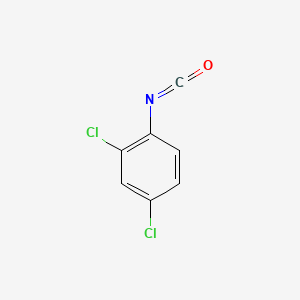 Chemical structure of 2,4-Dichlorophenyl Isocyanate