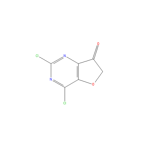 Chemical structure of 2,4-Dichlorofuro[3,4-d]pyrimidin-7(5H)-one