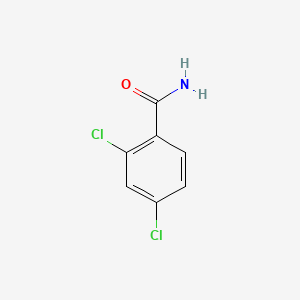 Chemical structure of 2,4-Dichlorobenzamide