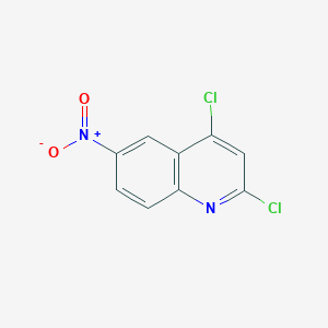 Chemical structure of 2,4-Dichloro-6-nitroquinoline