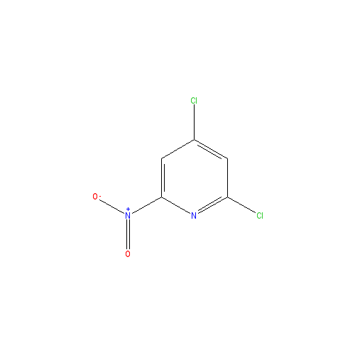 Chemical structure of 2,4-Dichloro-6-nitropyridine
