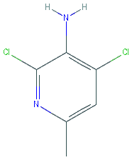 Chemical structure of 2,4-Dichloro-6-methylpyridin-3-amine