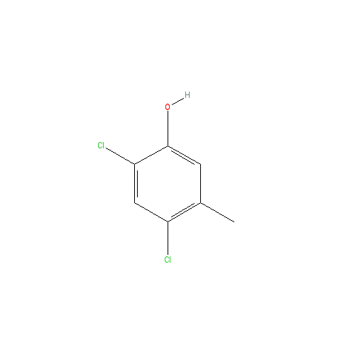Chemical structure of 4,6-Dichloro-m-cresol