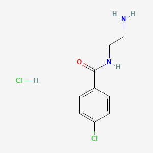 Chemical structure of 2,4-Dichloro-5-(1-methylethoxy)phenylhydrazin