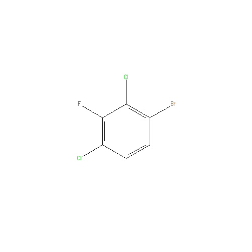 Chemical structure of 2,4-Dichloro-3-fluorobromobenzene
