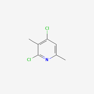 Chemical structure of 2,4-Dichloro-3,6-dimethylpyridine