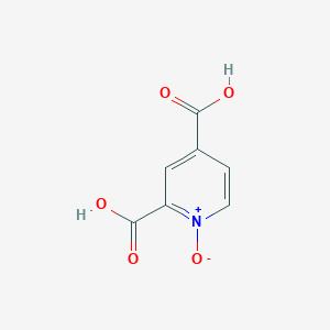 Chemical structure of 2,4-Dicarboxypyridine 1-oxide